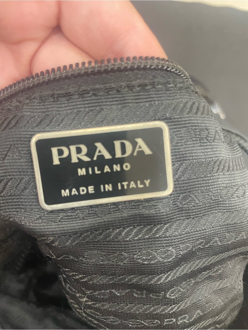 Prada Black Nylon Backpack - Picture 5 of 12